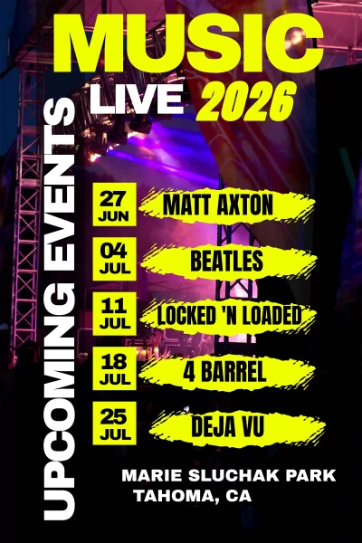 Live Upcoming Events 2026