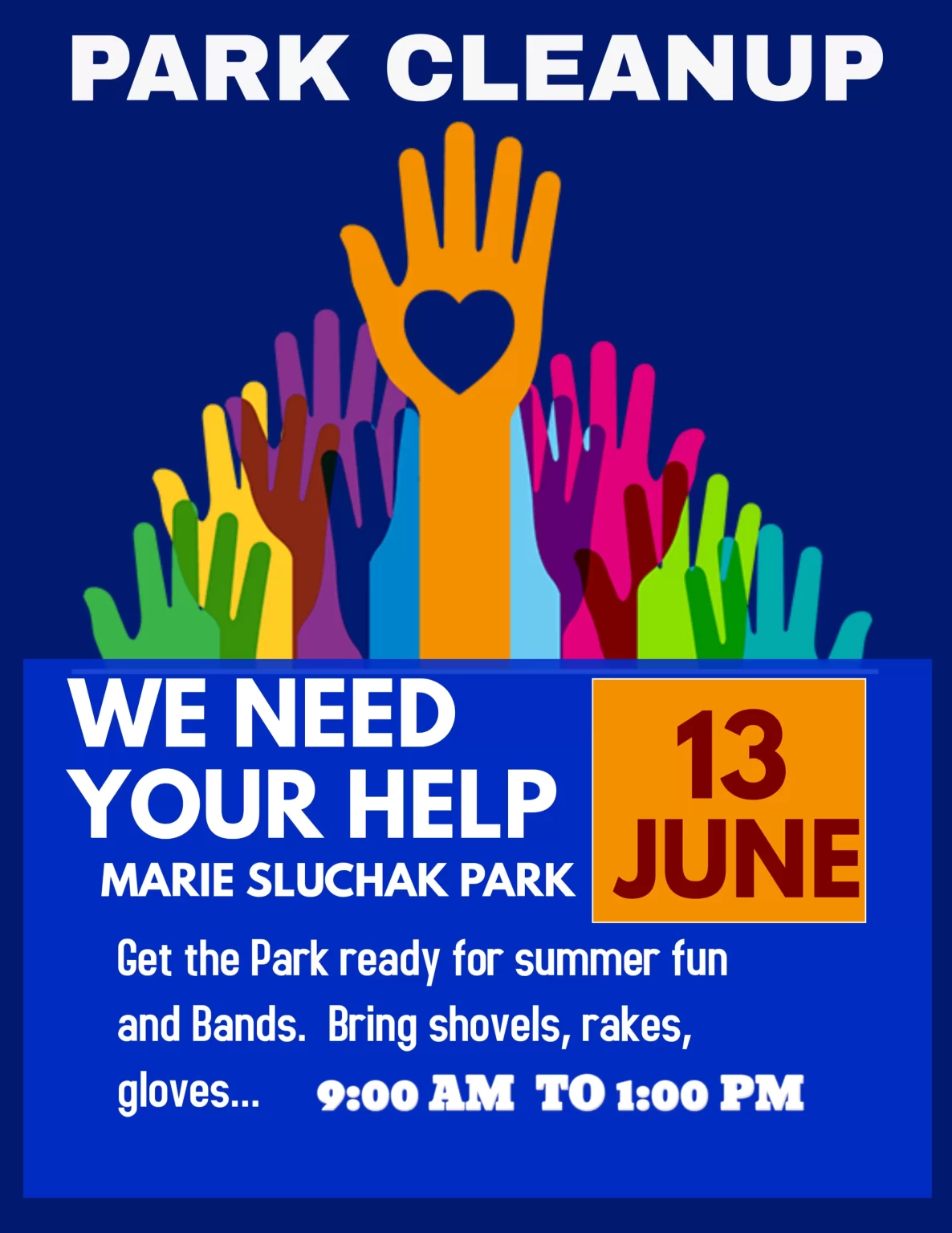 Park Cleanup June 13 26